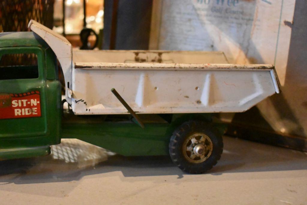 VINTAGE SIT-N-RIDE BUDDY "L" DUMP TRUCK