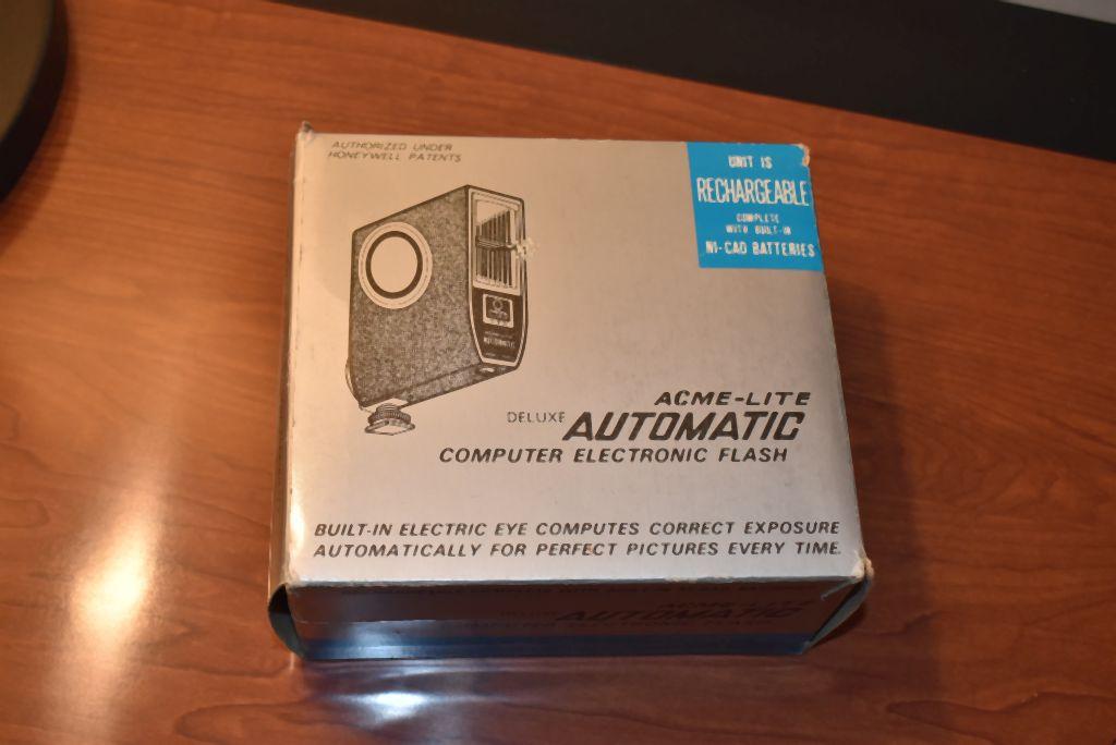 DELUXE ACME LITE AUTOMATIC COMPUTER ELECTRONIC FLASH