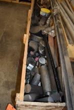 CRATE OF MISC. CUT-OFF METALS