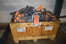 CRATE OF MISC. CUT-OFF METALS/SCRAP