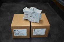 (2) ALLEN-BRADLEY CONTACTOR 3.N. MAIN POLES, SERIES C,