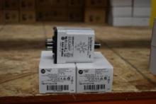 (2) ALLEN-BRADLEY TIME DELAY RELAY, 120 VAC,