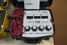 MEGGER TTR TRANSFOMRER TURN RATION TEST KIT,