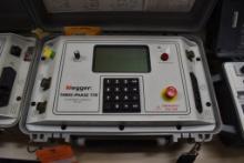 MEGGER THREE PHASE TTR TEST KIT, CAT #550503,