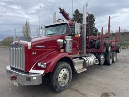 2020 Kenworth T800 Tri-Axle Log Truck