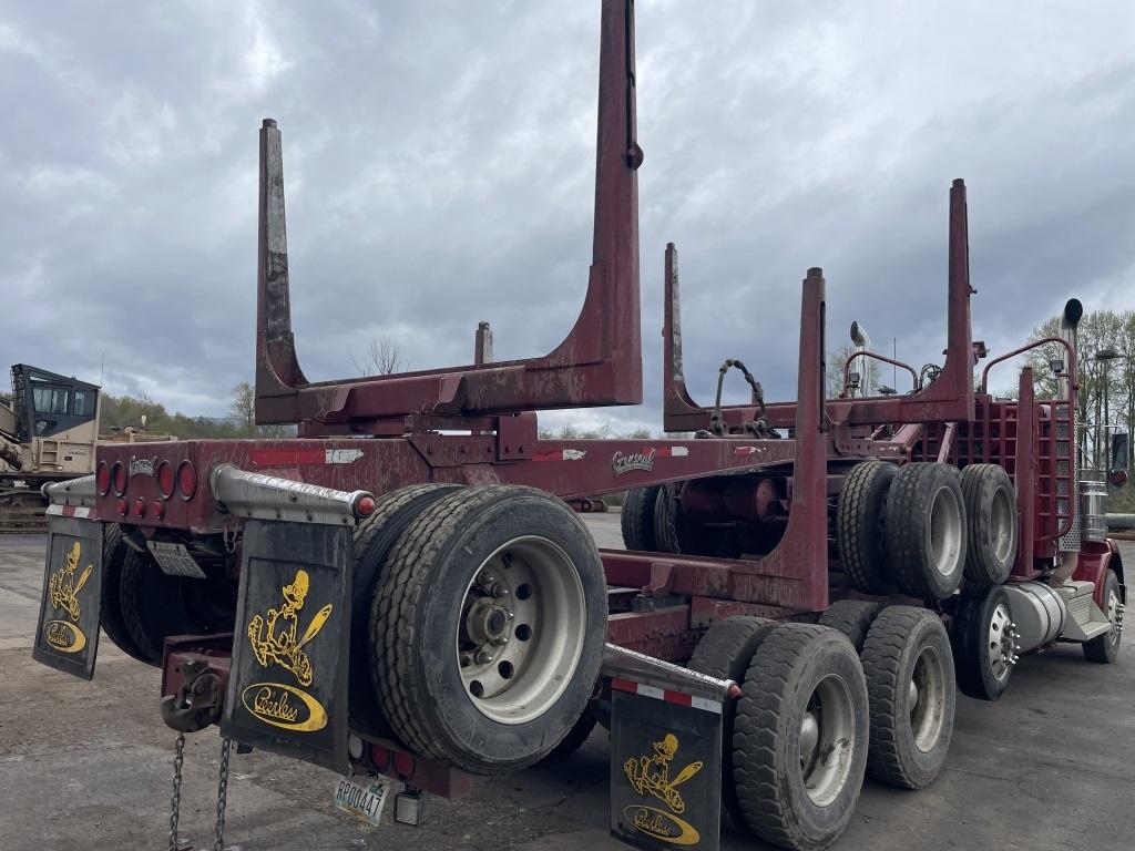 2020 Kenworth T800 Tri-Axle Log Truck