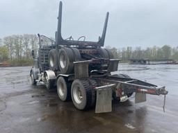 2007 Kenworth W900 Tri-Axle Log Truck