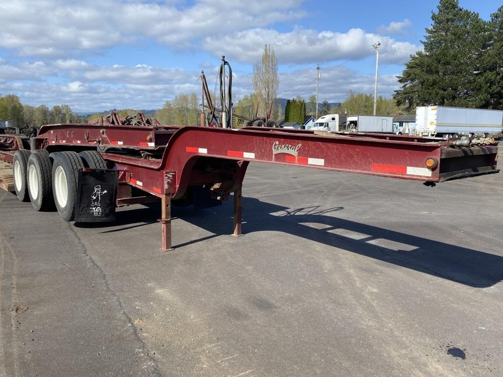 2016 General TAM-7701 Tri-Axle RGN Lowboy Trailer