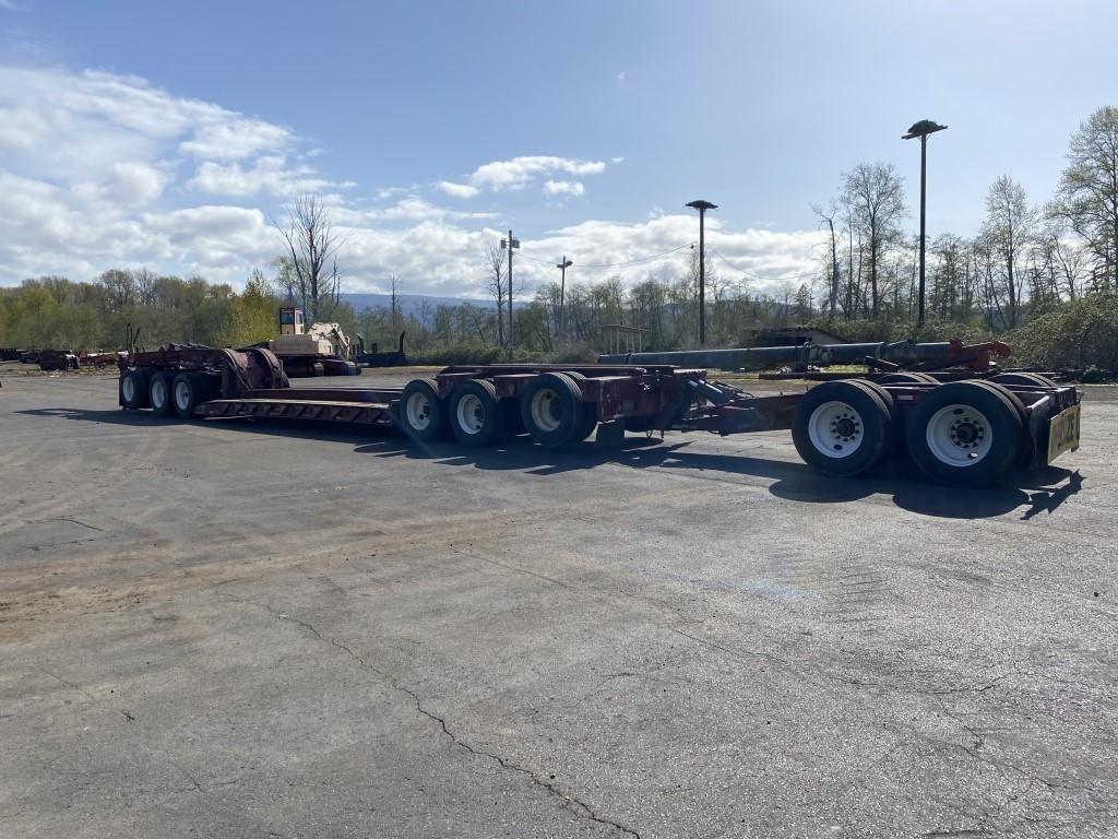 2016 General TAM-7701 Tri-Axle RGN Lowboy Trailer