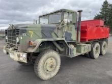 1984 AM General M923 T/A 6x6 Water Truck