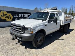 2004 Ford F450 Extra Cab 4x4 Dump Truck