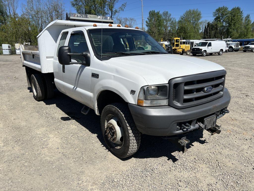 2004 Ford F450 Extra Cab 4x4 Dump Truck