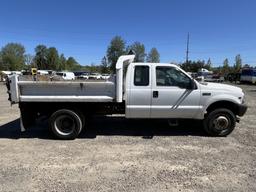 2004 Ford F450 Extra Cab 4x4 Dump Truck