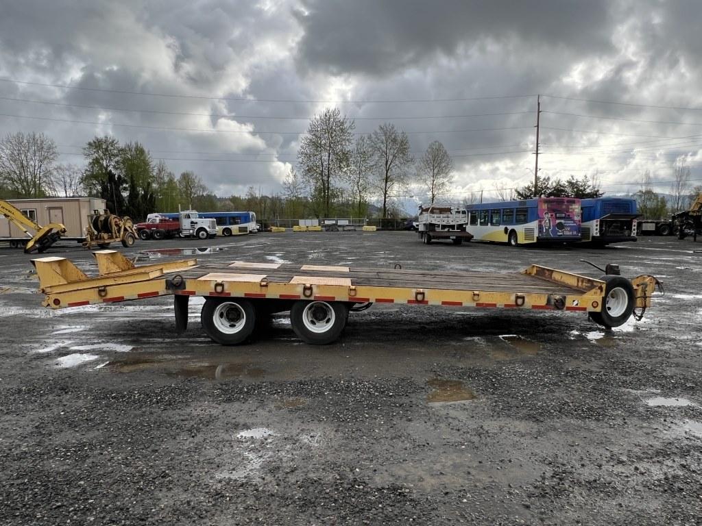 1989 Eager Beaver T/A Equipment Trailer