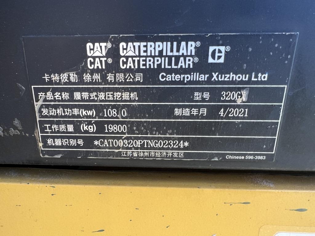 2021 Caterpillar 320GX Hydraulic Excavator