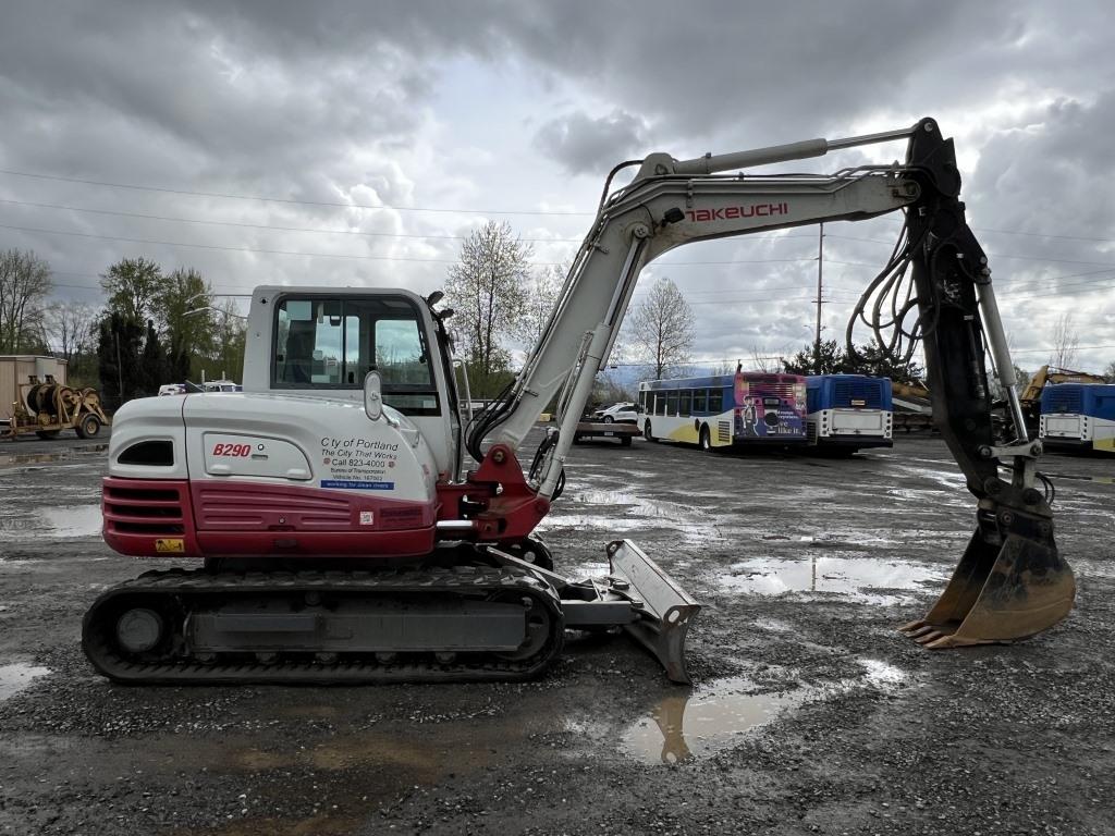 2016 Takeuchi TB290 Mini Hydraulic Excavator