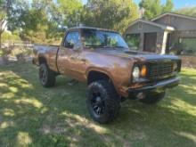 1978 Dodge Power Wagon Pickup