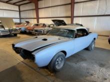 [NO RESERVE] Project Opportunity--1967 Pontiac Firebird 400 Convertible