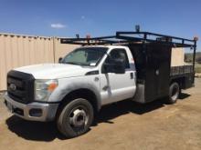 2012 Ford F450 Flatbed Truck,