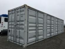 Unused 2023 40ft High Cube Multi-Door Container,