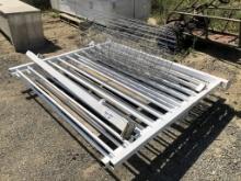 Pallet of Wrought Iron Fence Panels & Posts,
