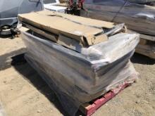 Pallet of Misc Boxed Household Furniture,
