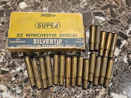 Western Super 32 Winchester Special Silvertip 170 Grain (Casings Only)