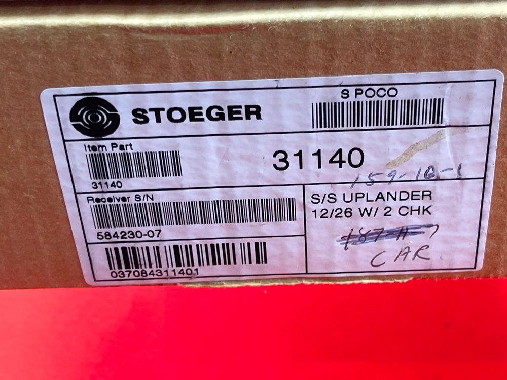 Stoeger Uplander E.R. Amantino, 12 Ga., 26" Bbl., Double Bbl., w/Box, SN: 584230-07