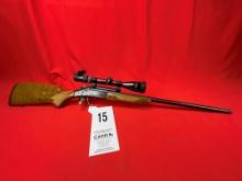 H&R SB2 "Ultra", 22-250 Rem, w/4x12 Banner Bushnell Scope, SN:HG454160