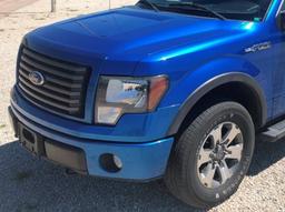 2011 Ford F150 Pickup, Crew Cab, 4x4, 5.0L, V8, 152,868 Mi., Blue