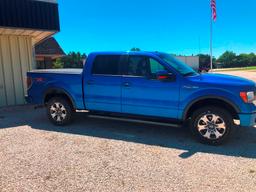 2011 Ford F150 Pickup, Crew Cab, 4x4, 5.0L, V8, 152,868 Mi., Blue