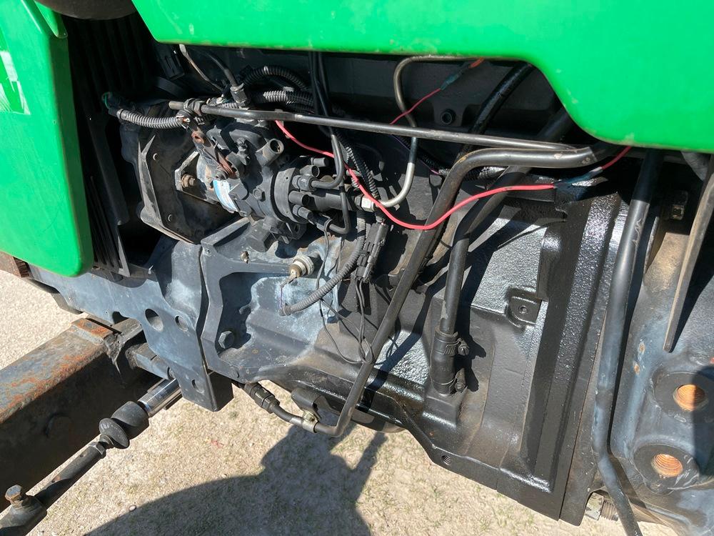 JD 5103 Tractor w/Sickle Bar Mower Attachment