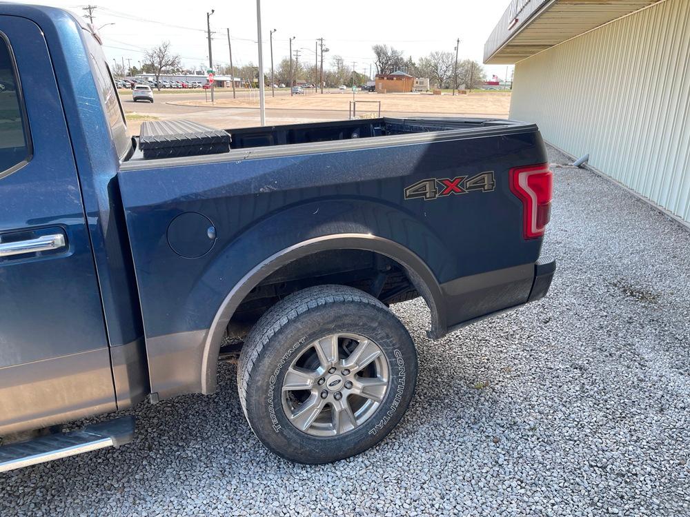 2015 Ford F150 4x4, Crew Cab Pickup, 120,280 Mi.