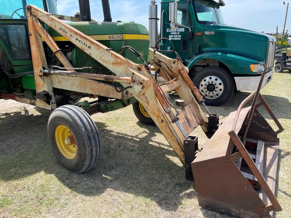 JD 4630 Tractor w/GB900 Hi-Master Loader