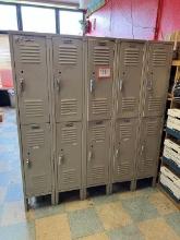 Two Tier Employee Half Lockers