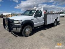 2006 Ford F-450 Pickup Truck, VIN # 1FDXF47P86EB50789