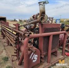 National JWS-300L Triplex Skid Mounted Mud Pump 335 Turbo Diesel