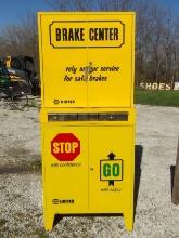 NAPA Brake Center Metal Upright Cabinet