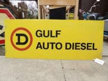 Gulf Auto Diesel Sign