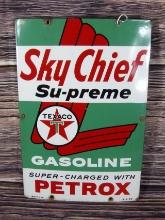 Texaco Sky Chief Su-preme Pump Plate
