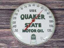 Quaker State Motor Oil Thermometer