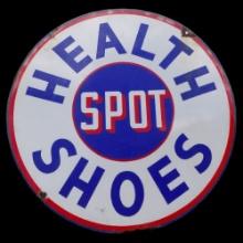 Health Spot Shoes Porc. Sign