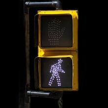 Walk Don't Walk Traffic Sign