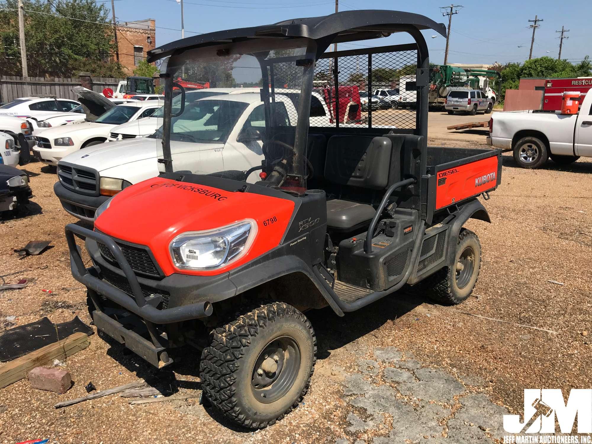 2016 KUBOTA RTV-X900 SN: A5KB2FDBJGG038683