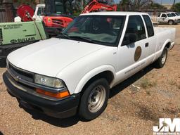 2003 CHEVROLET S-10 PICKUP VIN: 1GCCS19X338161333