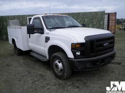 2008 FORD F-350 SD XL  VIN: 1FDWF37RX8EB76398