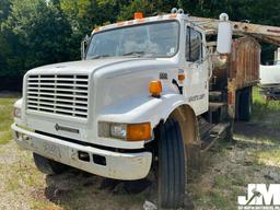 2001 INTERNATIONAL 4700 SINGLE AXLE GRAPPLE TRUCK VIN: 1HTSCAARX1H367237