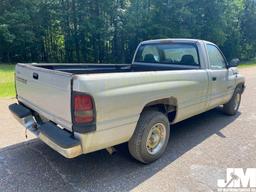 2001 DODGE RAM 1500 REGULAR CAB PICKUP VIN: 1B7HC16Y21S738529