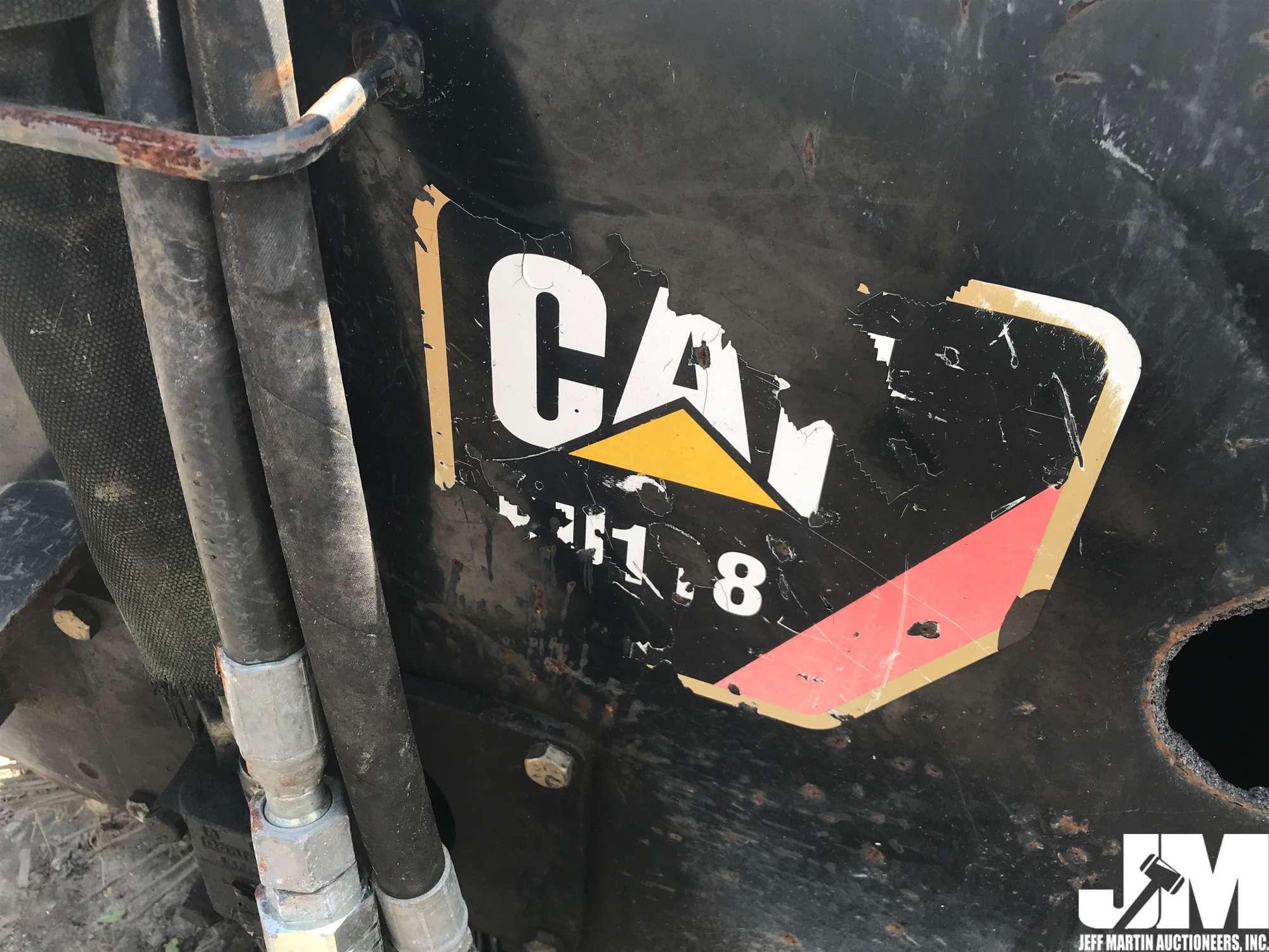 CAT BU118 72" BROOM BUCKET