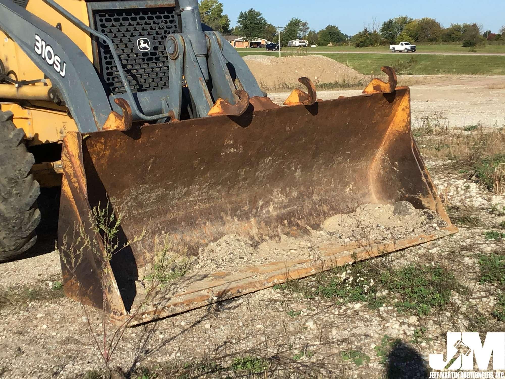 2007 DEERE 310SJ 4X4 LOADER BACKHOE SN: T0310SJ139721